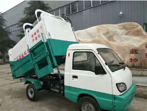 點擊查看詳細信息<br>標題：自卸式電動四輪垃圾車 閱讀次數(shù)：1867